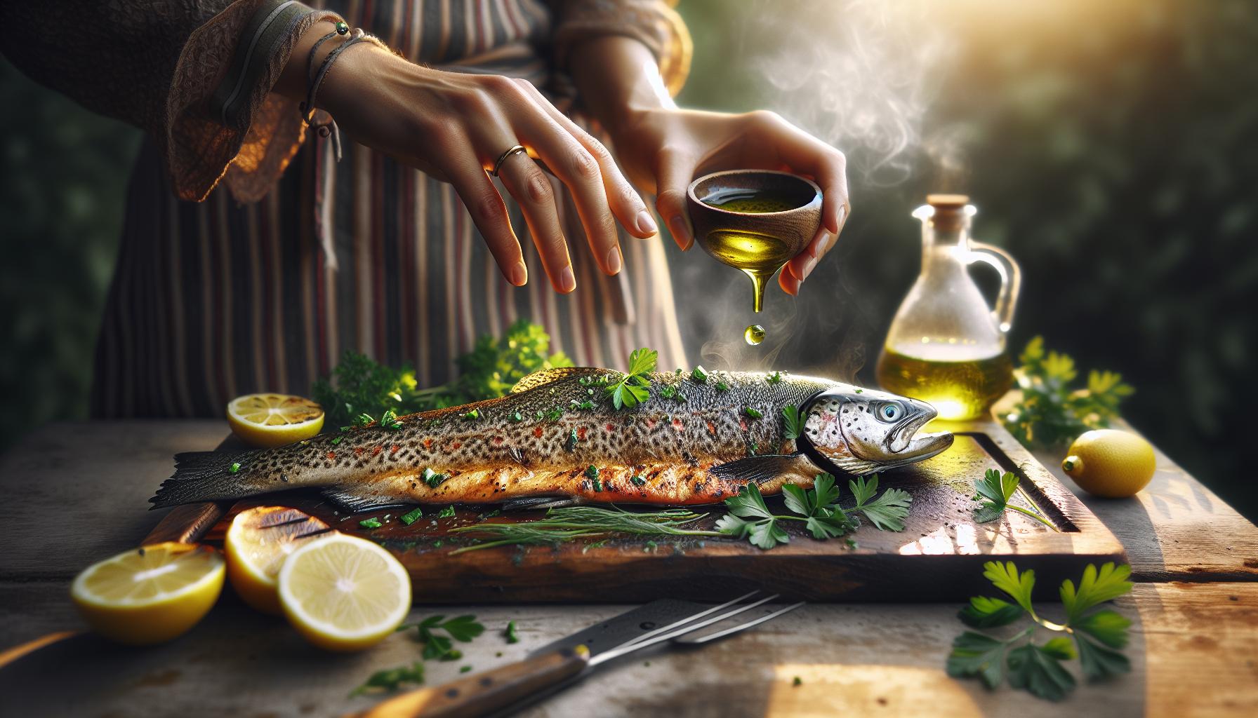 photo tipy ppravu pstruha grilu