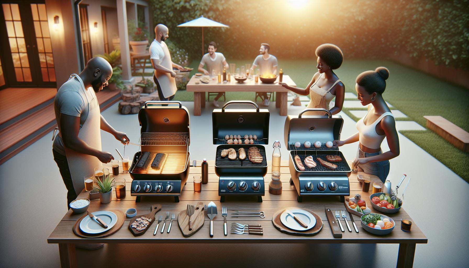 Výhody a nevýhody jednotlivých grilů