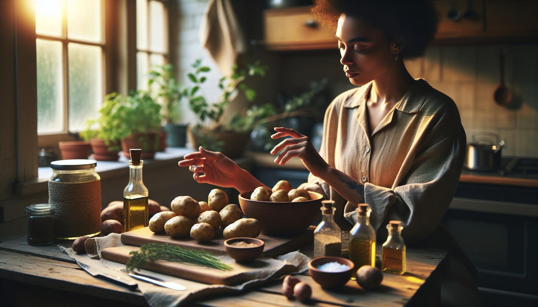 Základní techniky marinování brambor