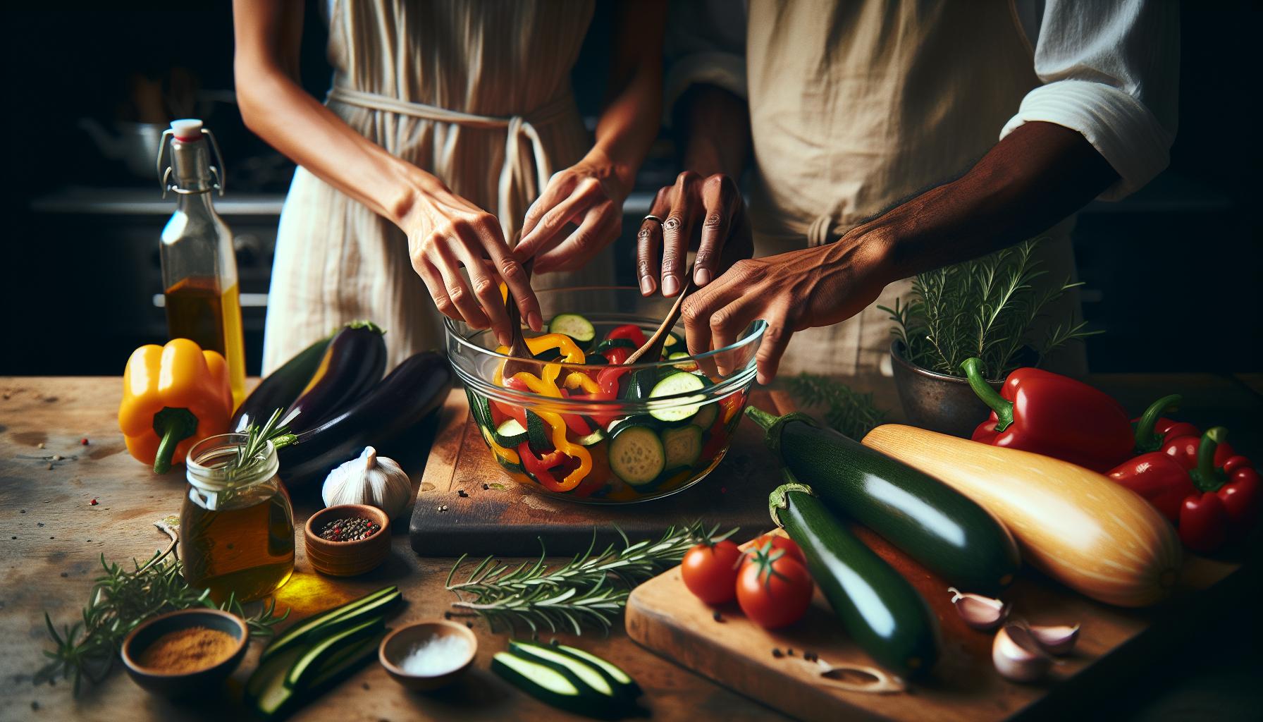 Základní techniky marinování zeleniny