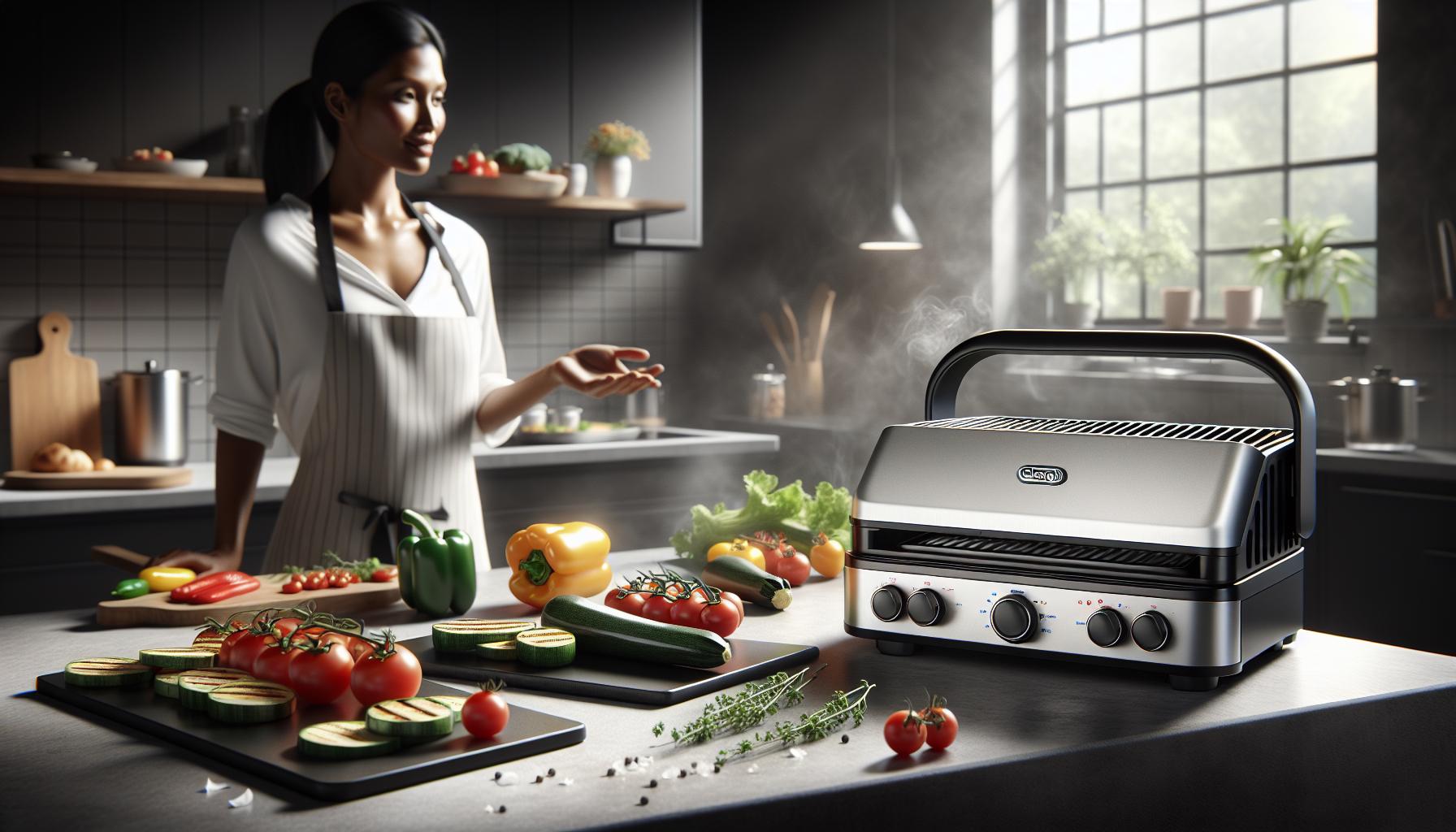 Gril DeLonghi CGH 912 C: test, recenze a zkušenosti 2 Základní vlastnosti grilu DeLonghi CGH 912 C