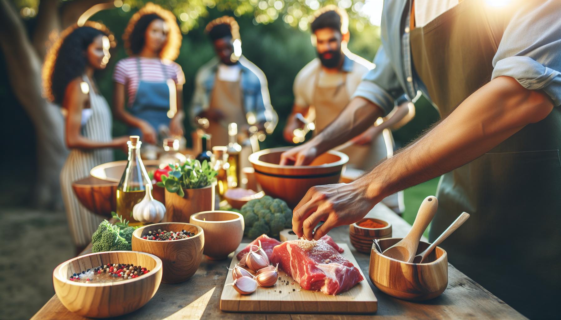 Jak grilovat v kotlovém grilu: mastery technik pro začátečníky 2 Základy marinování masa pro dokonalý gril