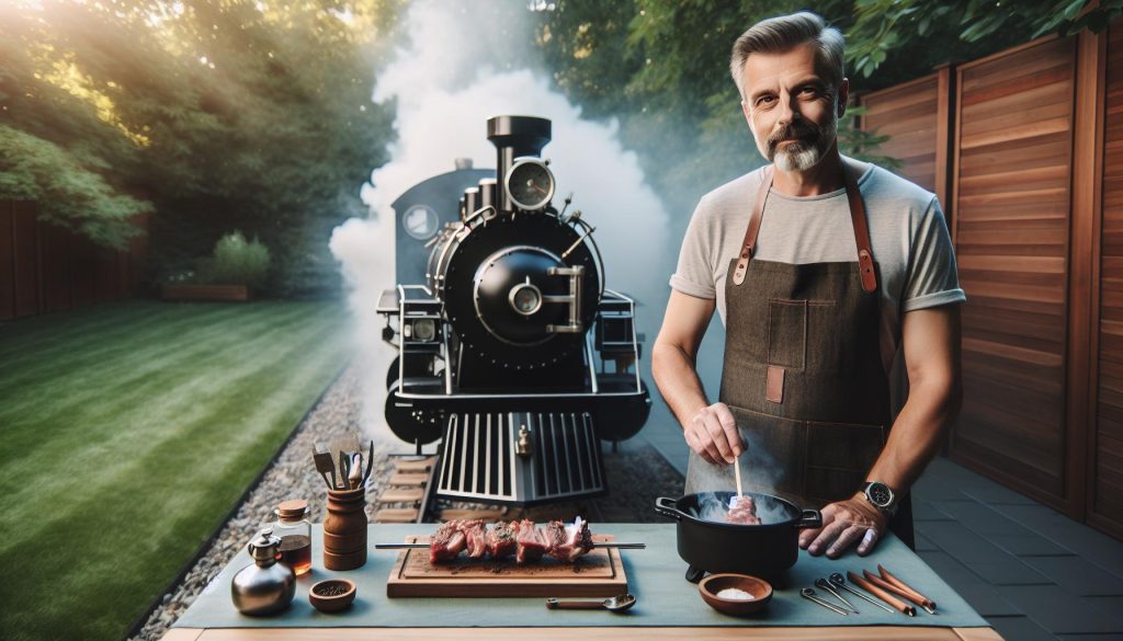 Jak udit v grilu lokomotiva: speciální techniky