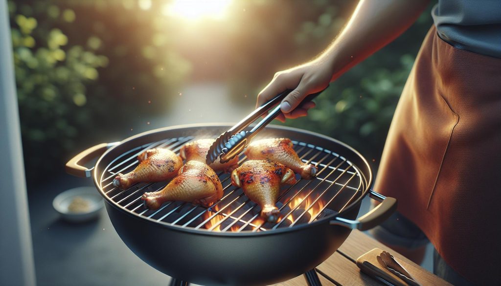 Jak dlouho grilovat kuřecí stehna: Propečené bez vysušení