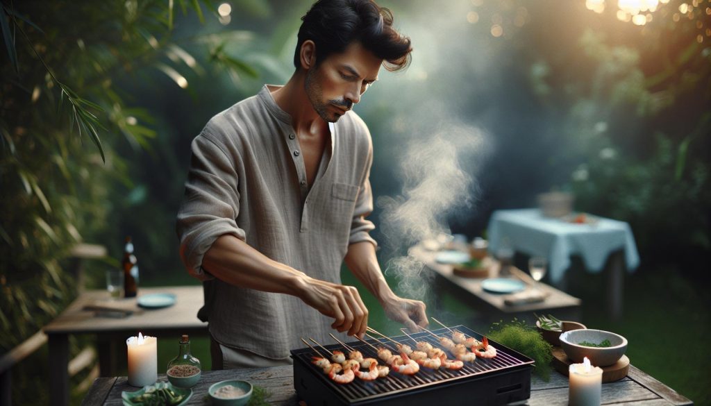 Jak připravit krevety na grilu: mořské plody s kouřovou chutí