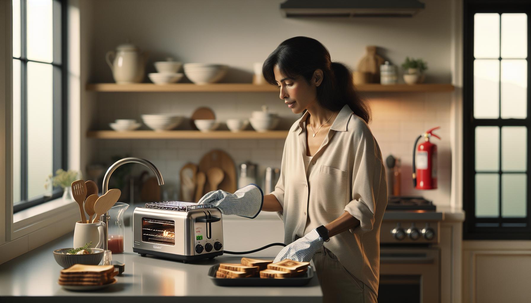 Bezpečnostní tipy pro grilování v toustovači