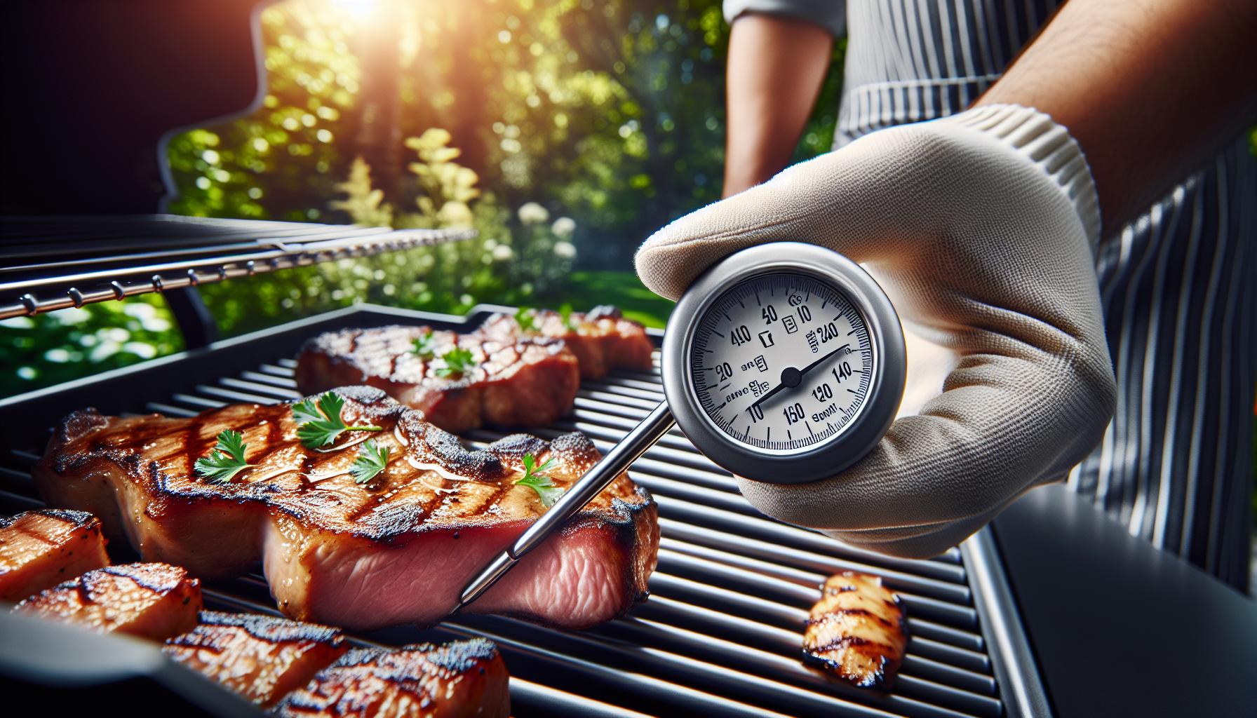 Ideální teplota pro grilování krkovice