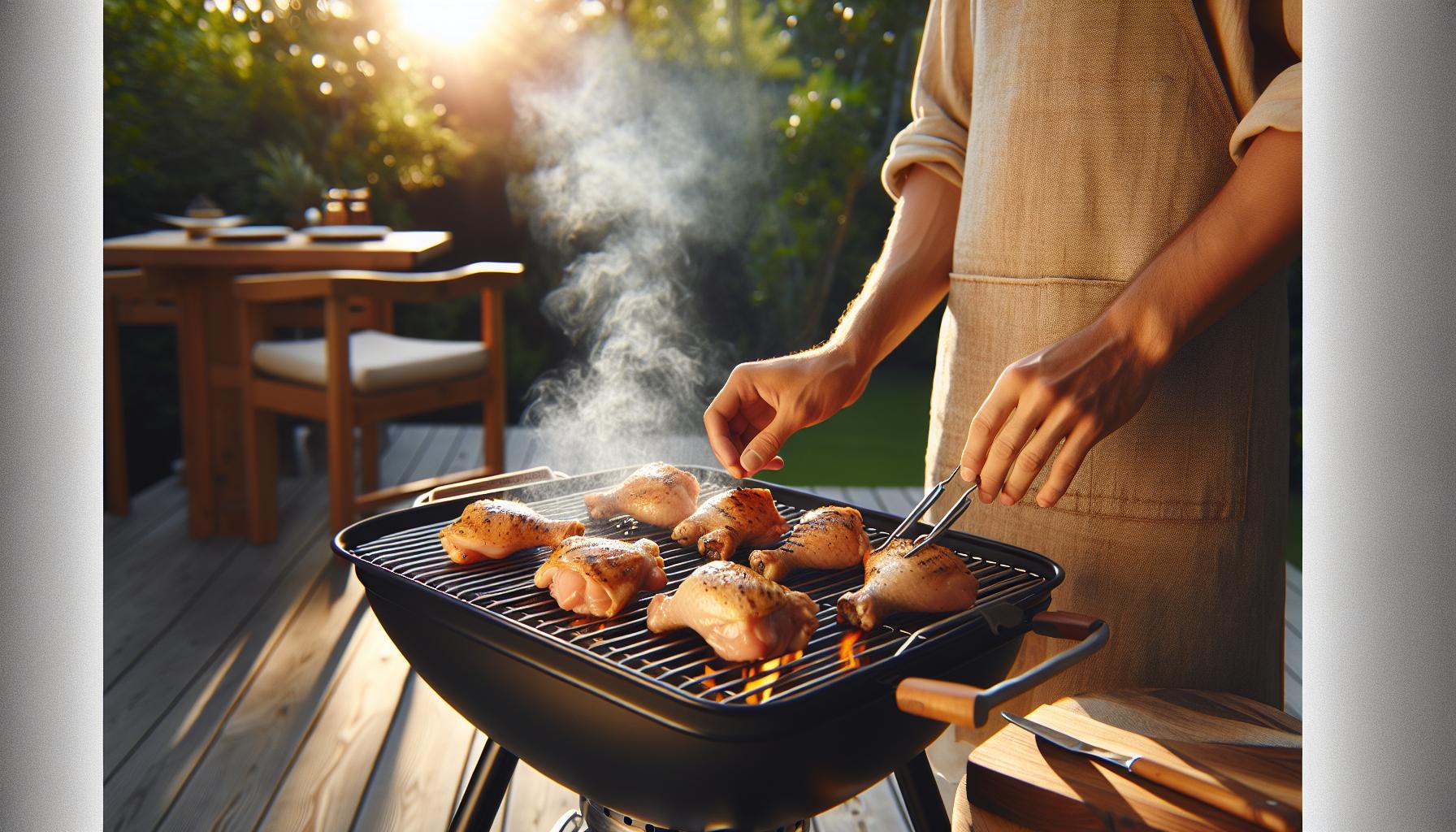 Jak dlouho grilovat kuřecí stehna: Propečené bez vysušení 1 Jak dlouho grilovat kuřecí stehna: Propečené bez vysušení