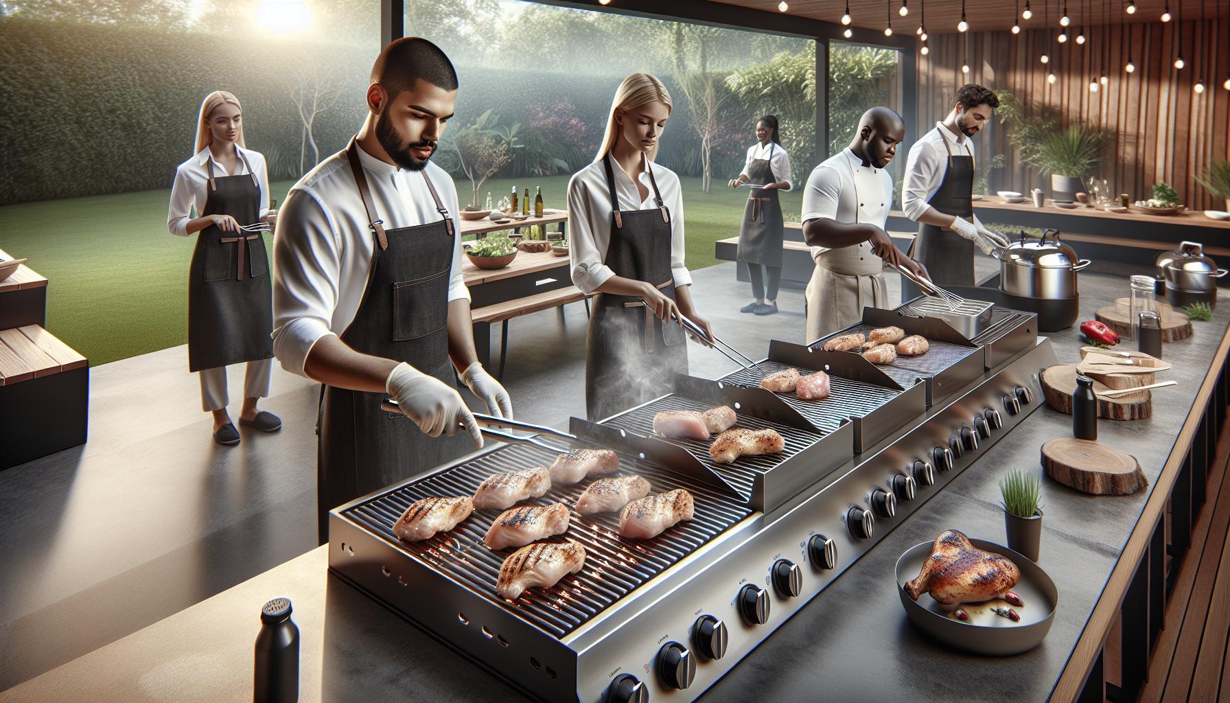 Jak dlouho grilovat kuřecí prsa na různých grilech