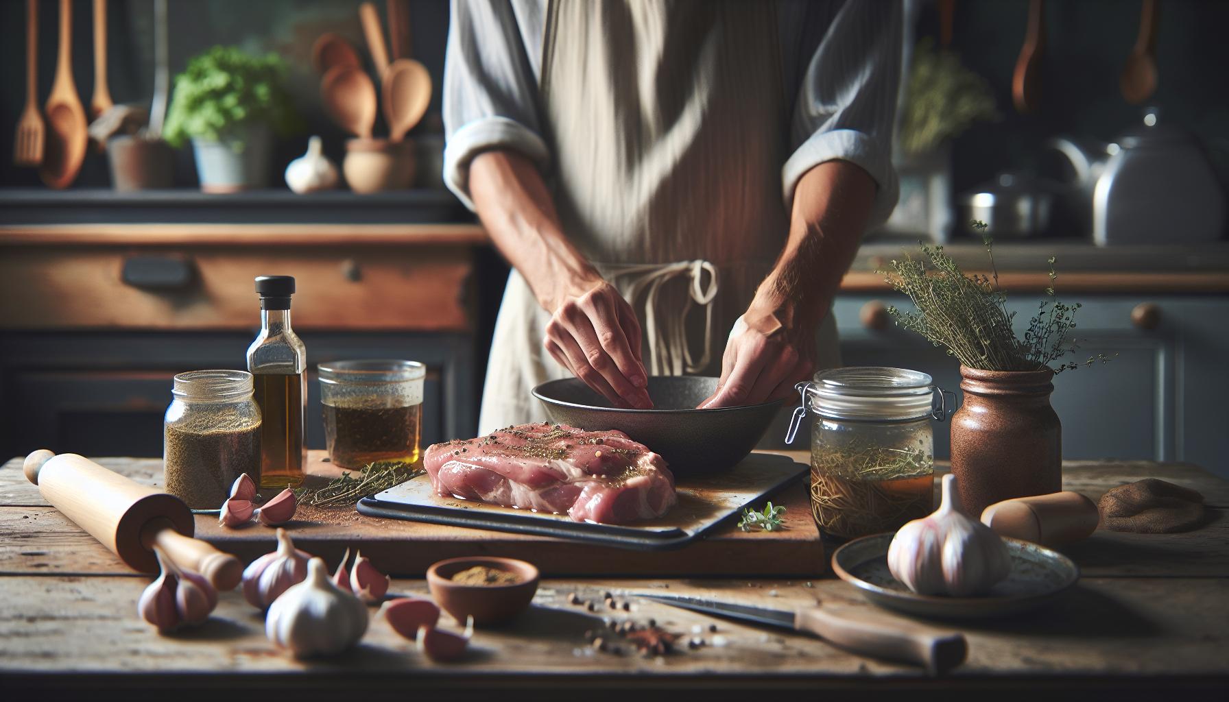 Jak správně marinovat krkovici na grilu