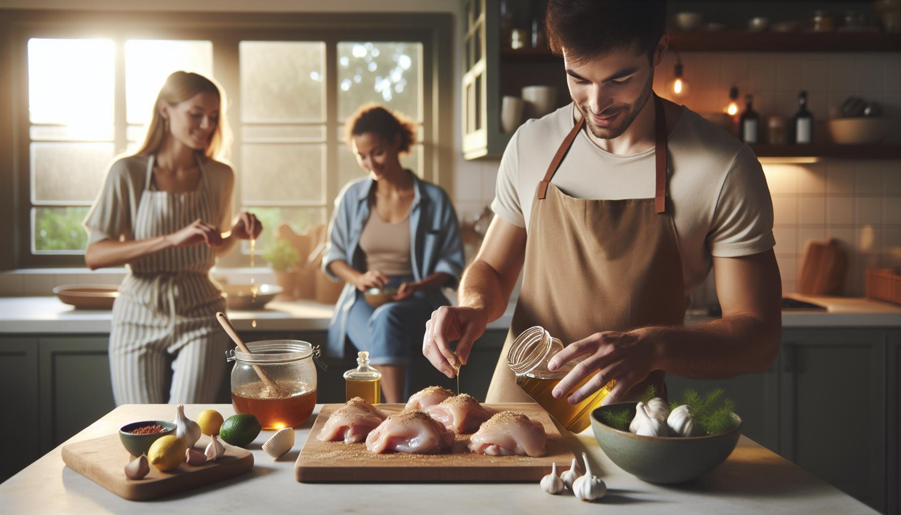 Jak dlouho grilovat kuřecí stehna: Propečené bez vysušení 2 Jak správně marinovat kuřecí stehna pro chuťovou explozi