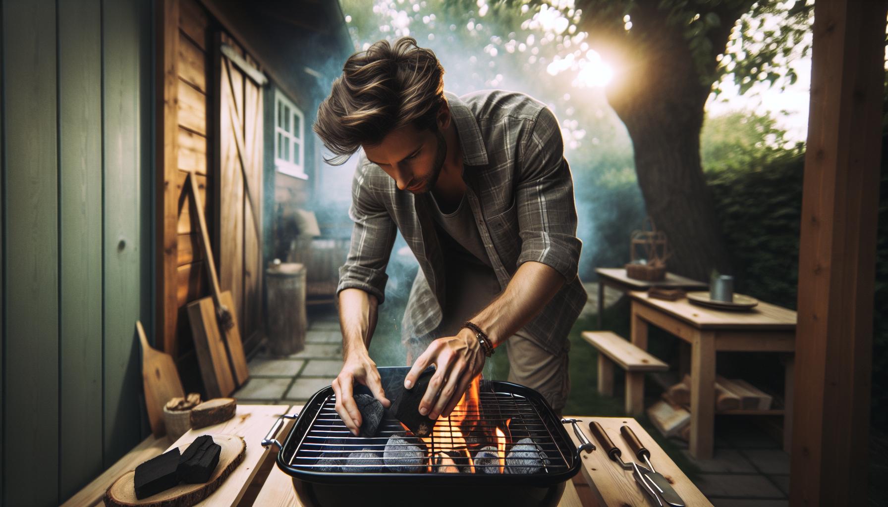 Jak správně rozdělat oheň pod grilem