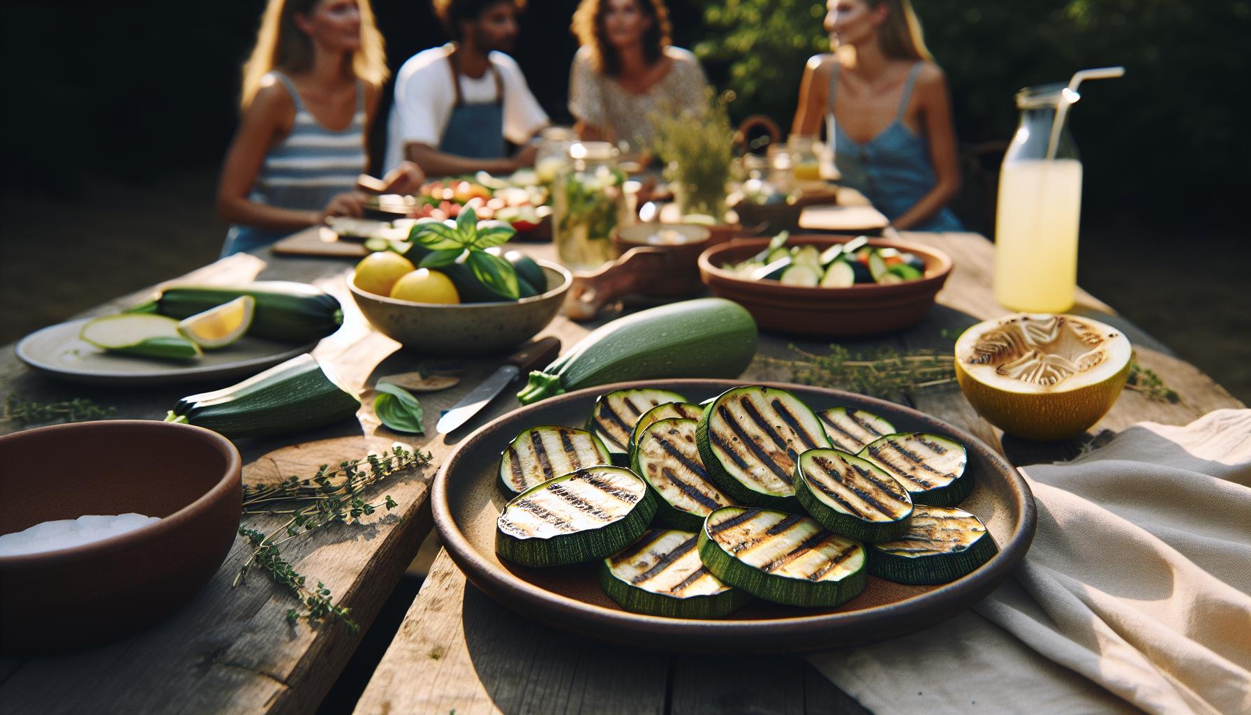 Jak udělat cuketu na grilu: lehká letní pochoutka