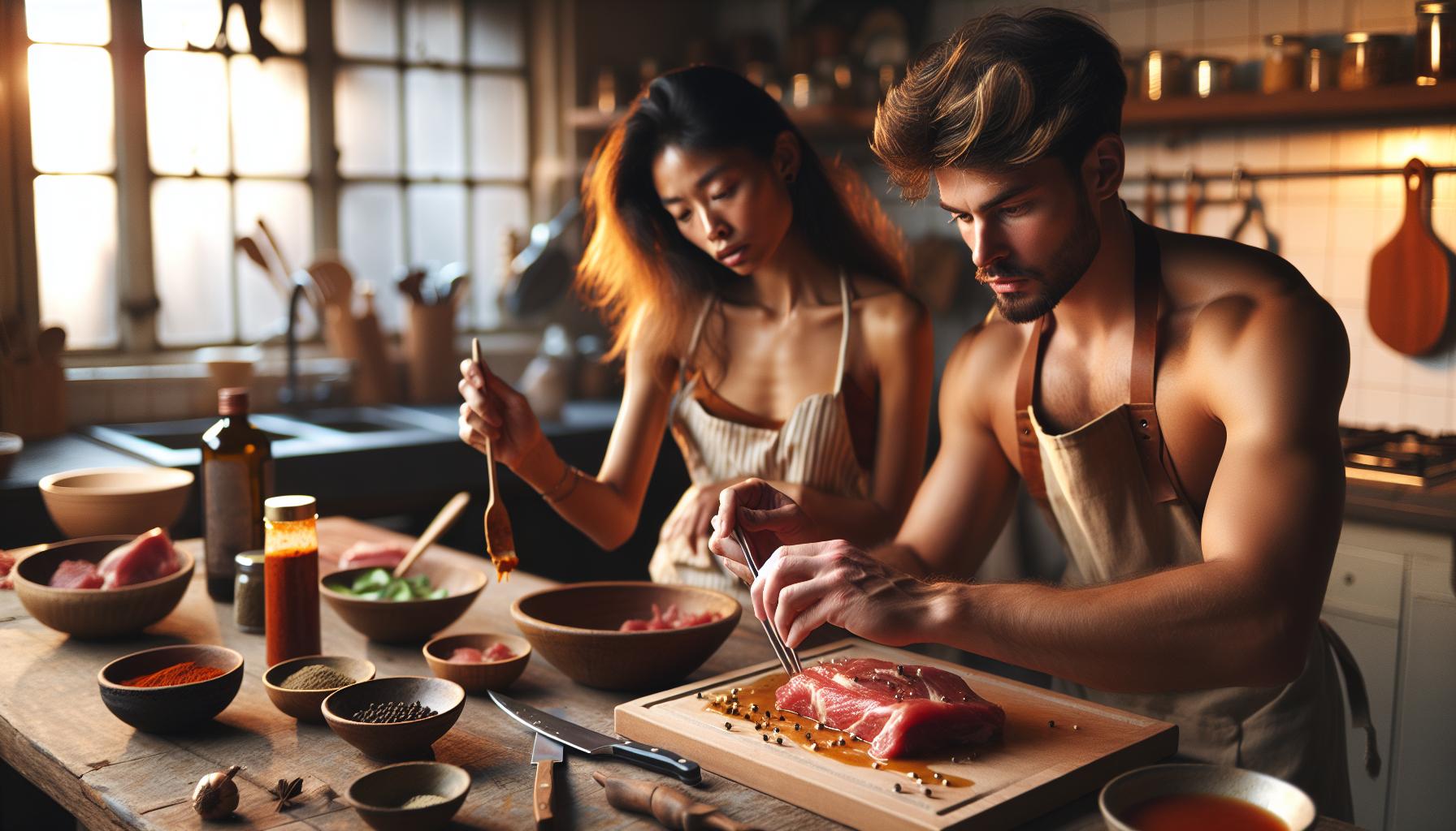 Marinování a příprava masa pro nejlepší chuť