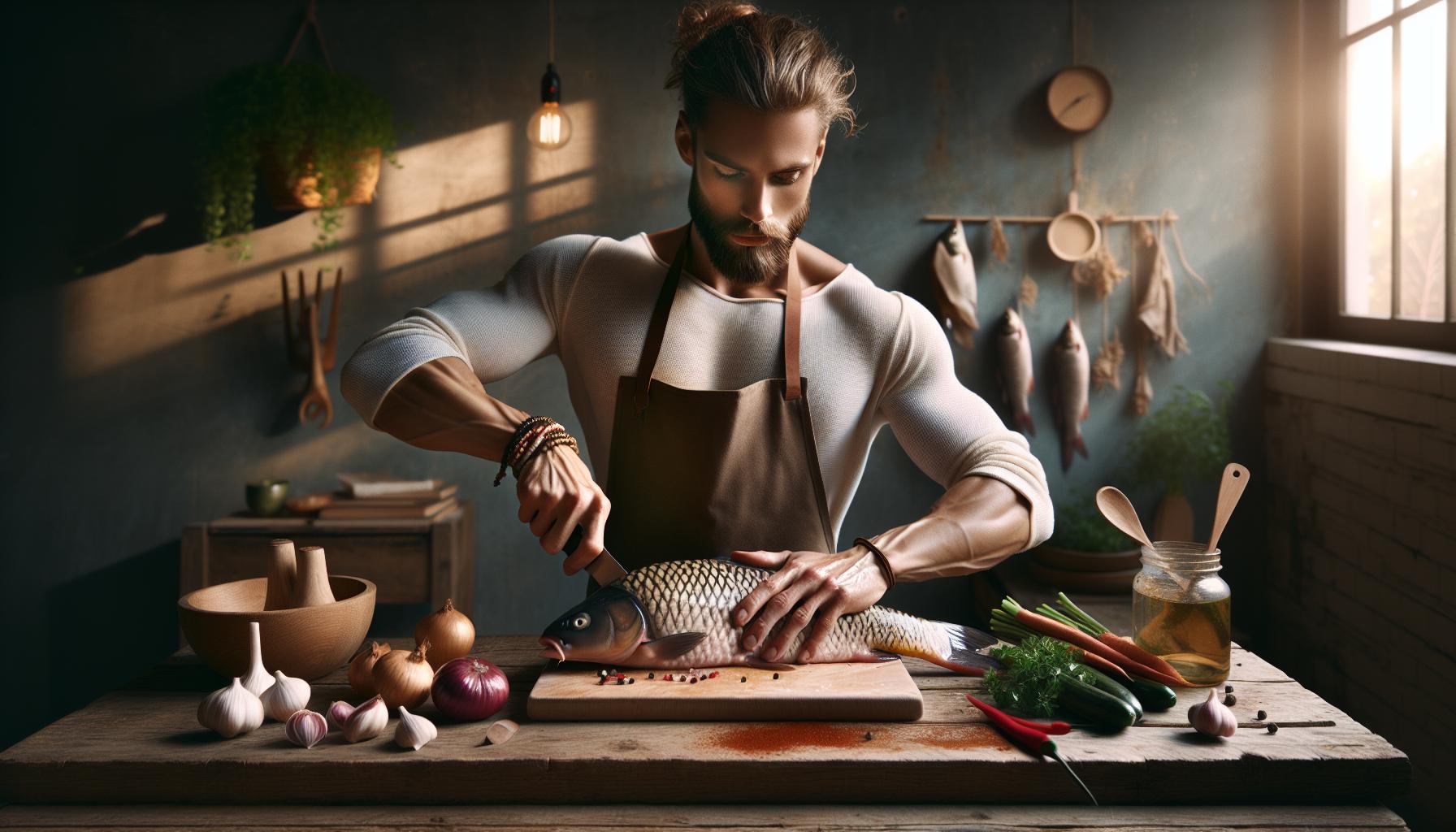 Příprava kapra: krok za krokem