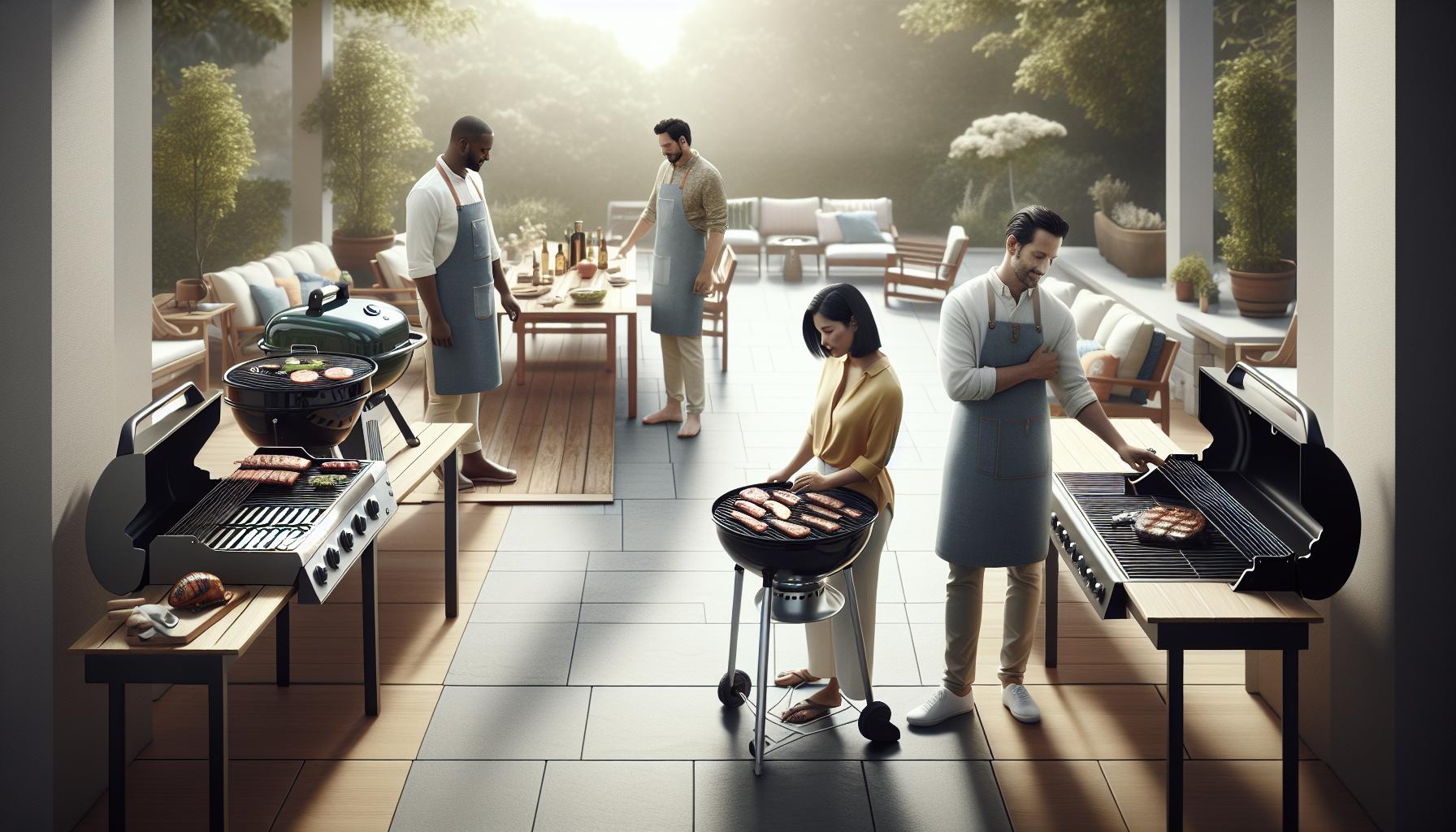 Různé druhy grilů: Výhody a nevýhody