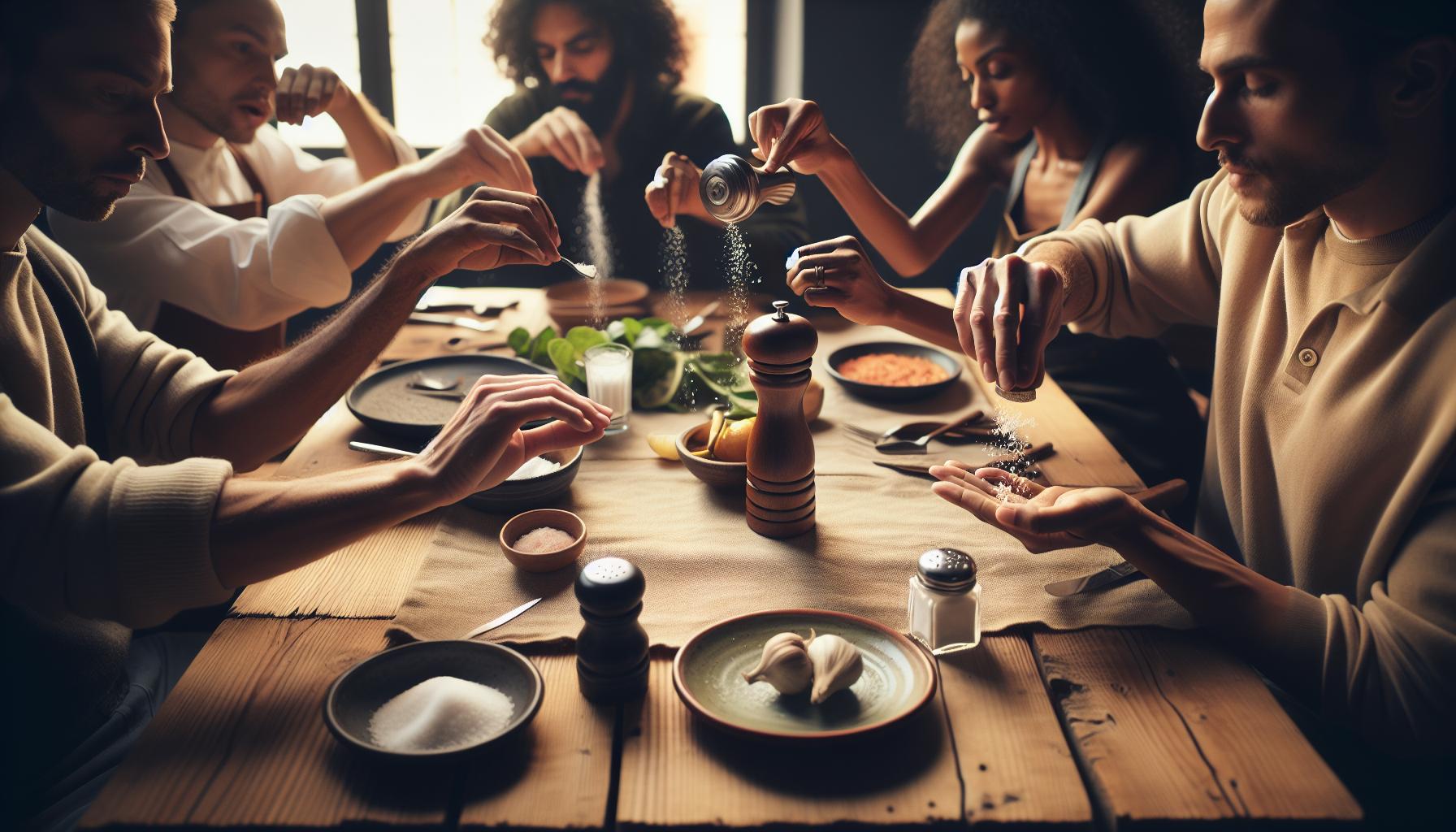 Různé techniky solení: kdo co preferuje