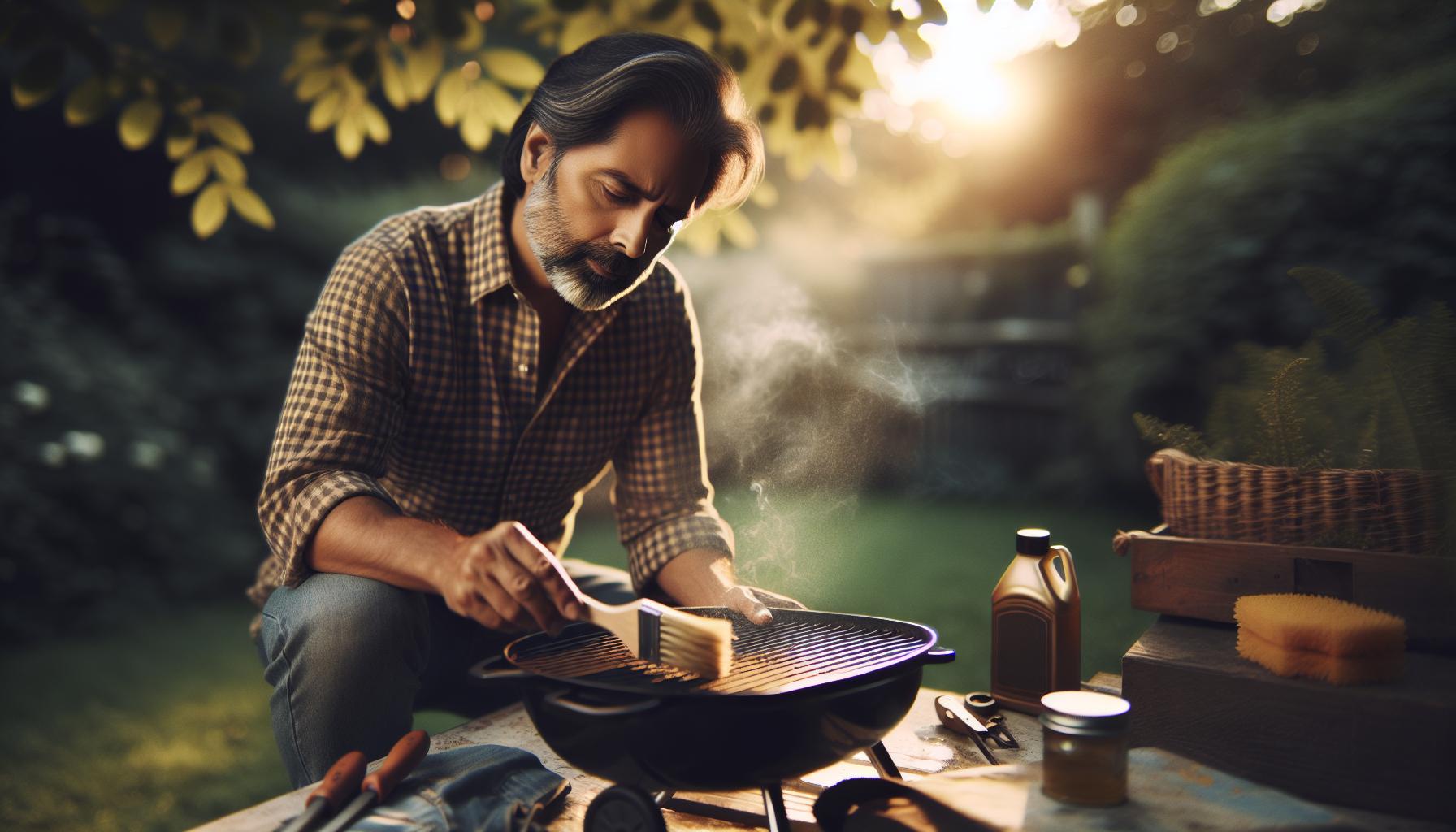 Základní techniky údržby litinového grilu